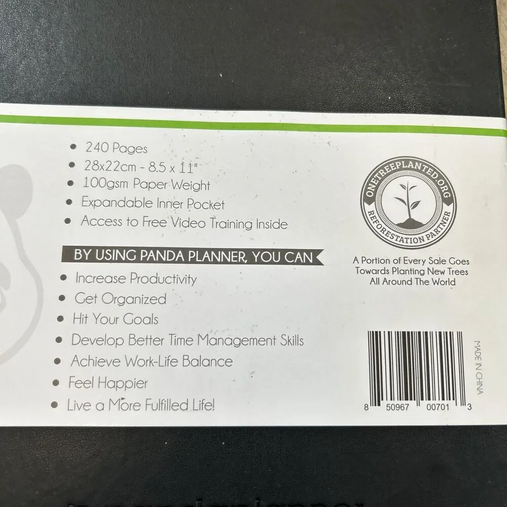 Panda Planner brand new
